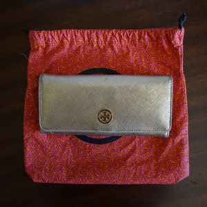 Tory Burch Gold Wallet
